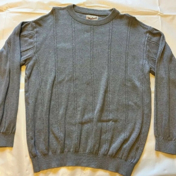 Woolrich Other - Woolrich's Men's M gray sweater cable knit cotton